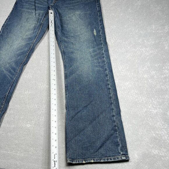 American Eagle Original Bootcut Jeans 34x34 Mens 100% Cotton Medium Wash - Picture 7 of 14